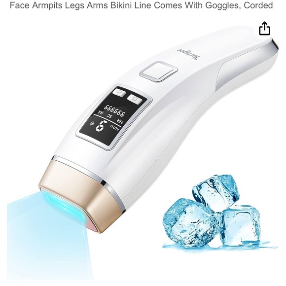 yachyee Other - Yachyee IPL Hair Removal Device w Ice Cool Function for Women and Men Permanent